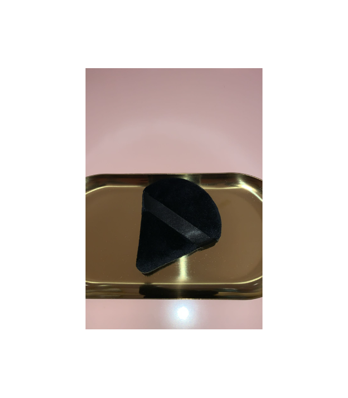 BORLA TRIANGULAR DE MAQUILLAJE GRANDE