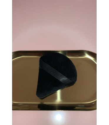 BORLA TRIANGULAR DE MAQUILLAJE GRANDE