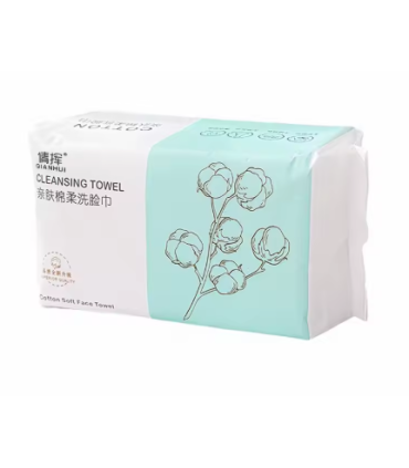 MUSELINAS DESECHABLES DE ALGODON PARA LIMPIAR EL ROSTRO PAQUETE DE 30 UDS