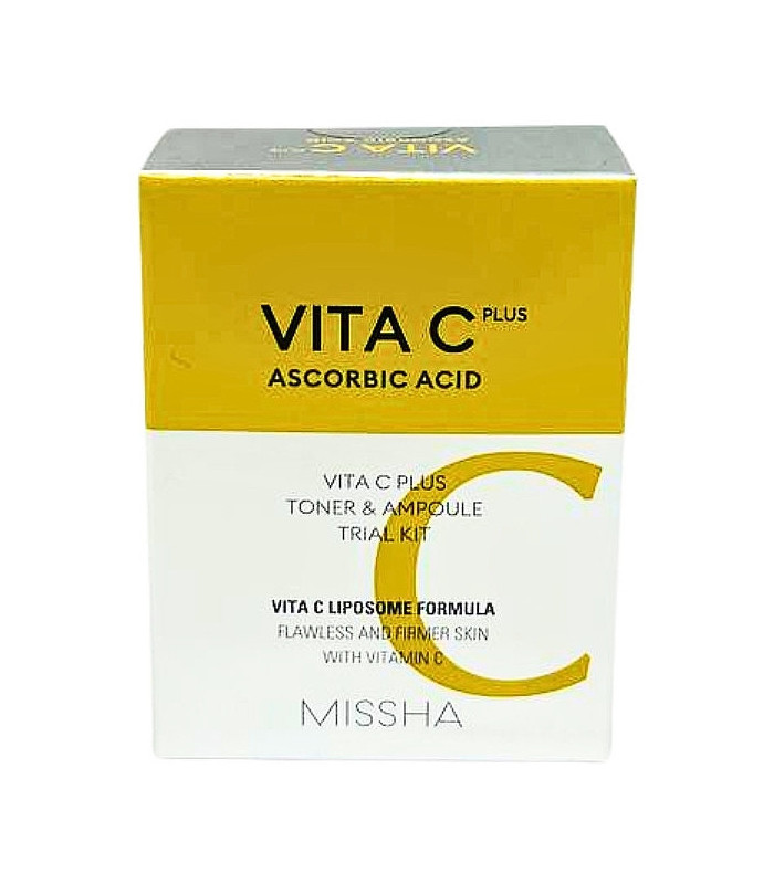 MISSHA VITA C PLUS TONER & AMPOULE TRIAL KIT