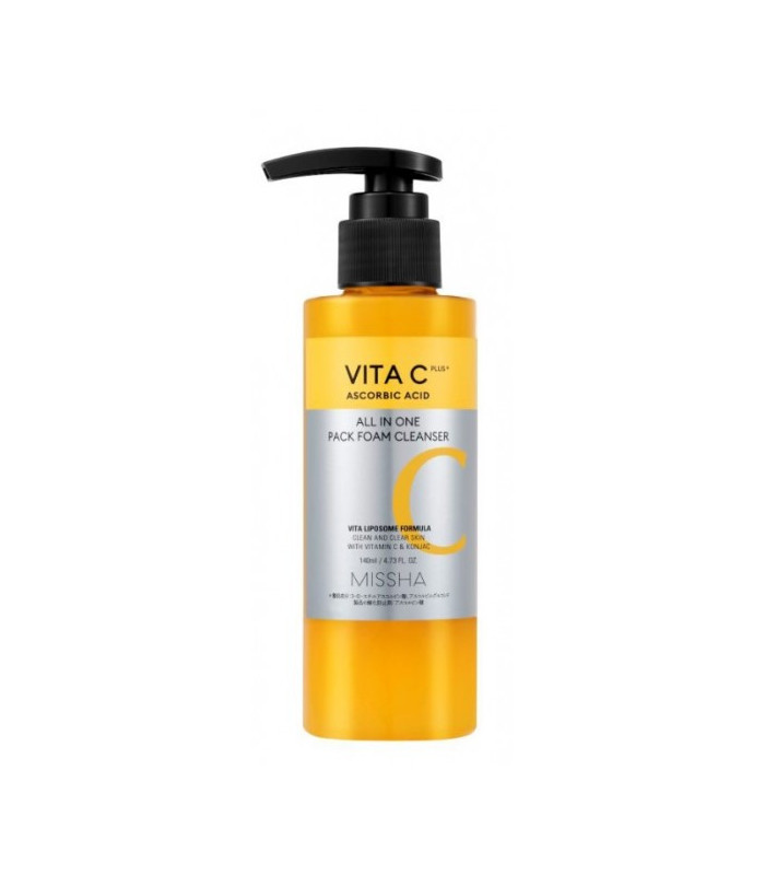 MISSHA VITA C PLUSS ALL IN ONE PACK FOAM CLEANSER 200ML