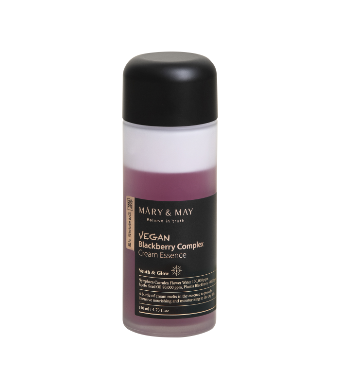 MARY & MAY VEGAN BLACKBERRY COMPLEX CREAM ESSENCE 140ML