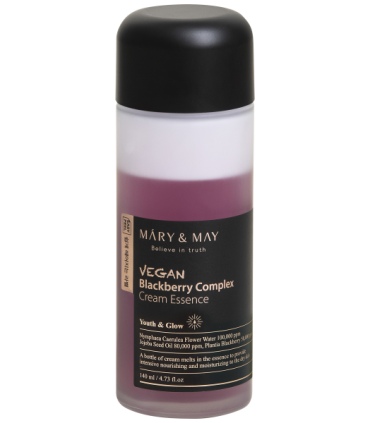 MARY & MAY VEGAN BLACKBERRY COMPLEX CREAM ESSENCE 140ML