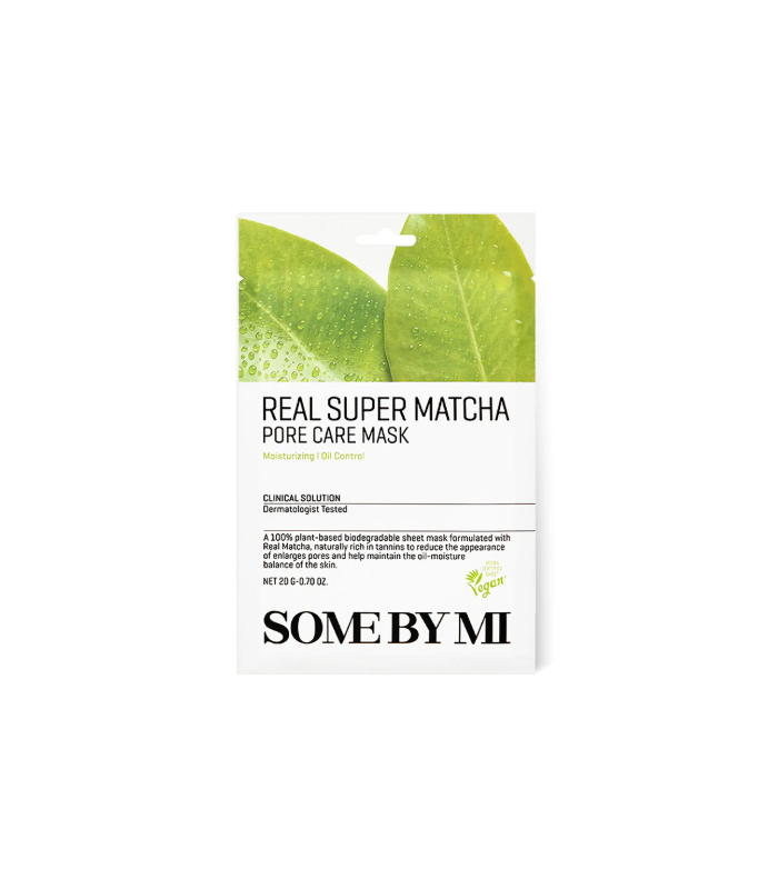 SOME BY MI REAL SUPER MATCHA PORE CARE MASK 20G