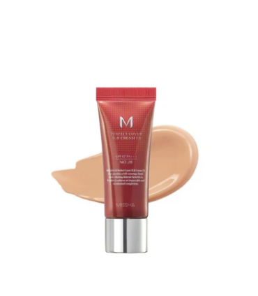 MISSHA M PERFECT COVER BB CREAM SPF42+/PA+++ N26 (NATURAL CARAMEL) 20ML