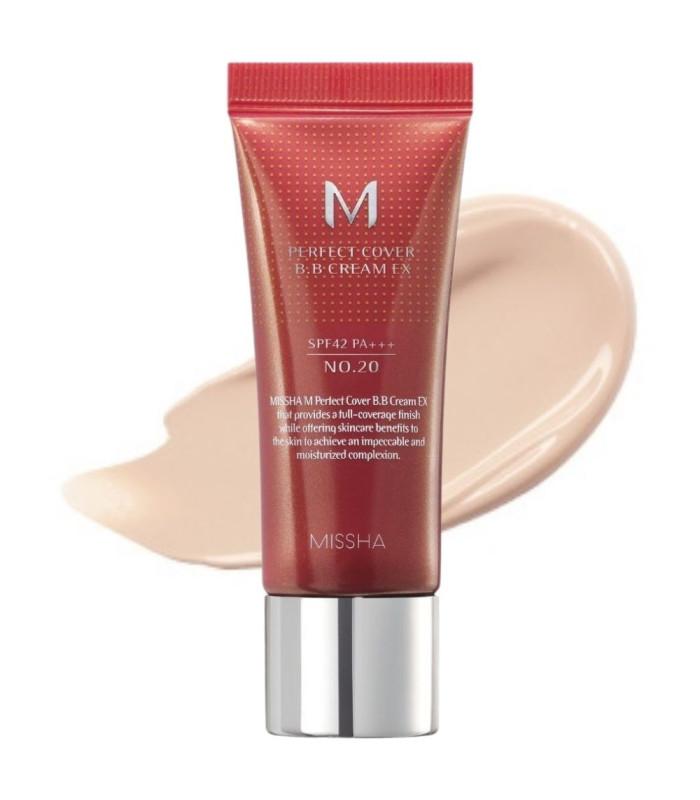 MISSHA M PERFECT COVER BB CREAM SPF42+/PA+++ N20 (COOL BEIGE) 20ML