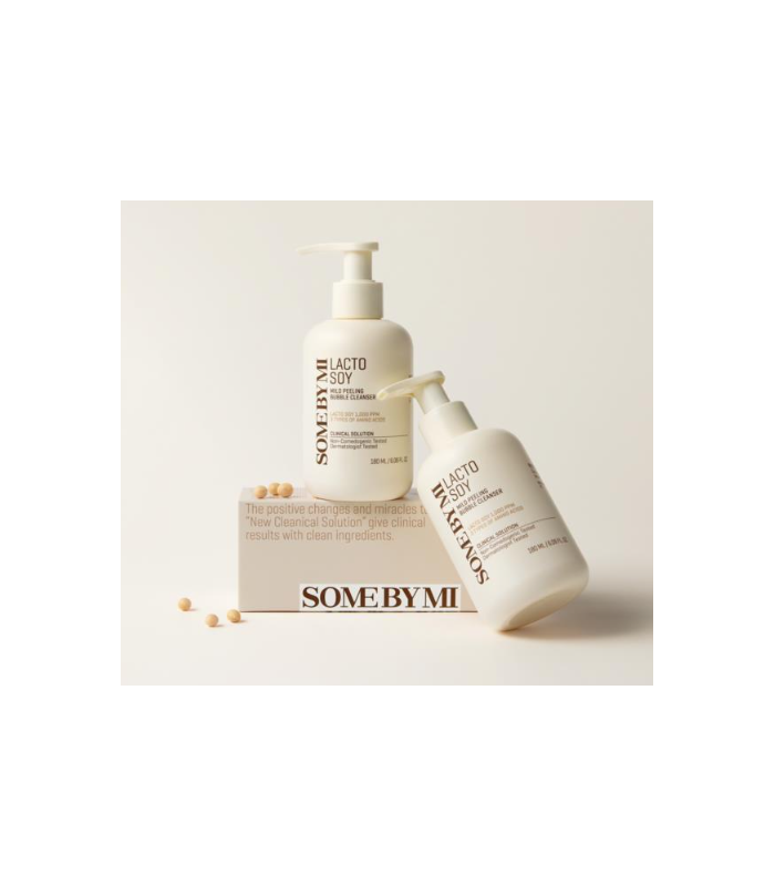SOME BY MI LACTOSOY MILD BUBBLE PEELING CLEANSER 180ML