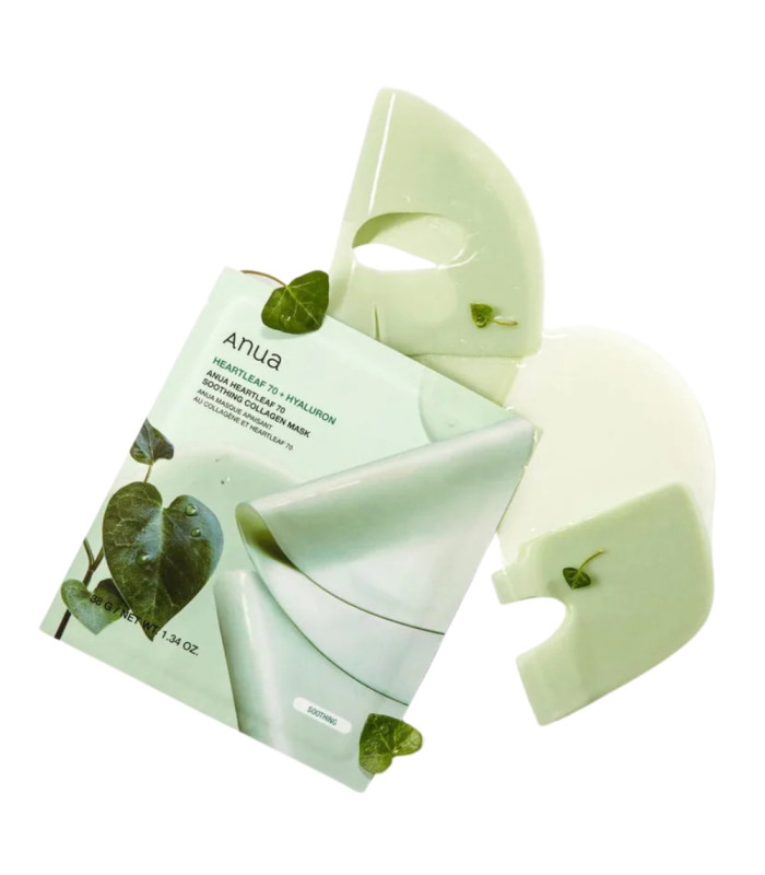 ANUA HEARTLEAF 70 SOOTHING COLLAGEN MASK 38G