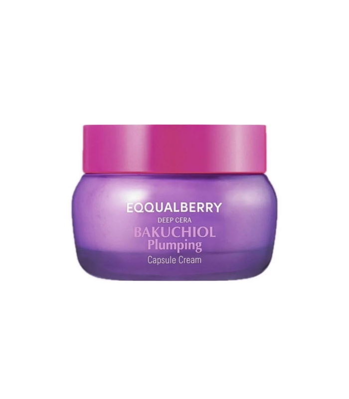 EQQUALBERRY BAKUCHIOL PLUMPING CAPSULE CREAM 50ML