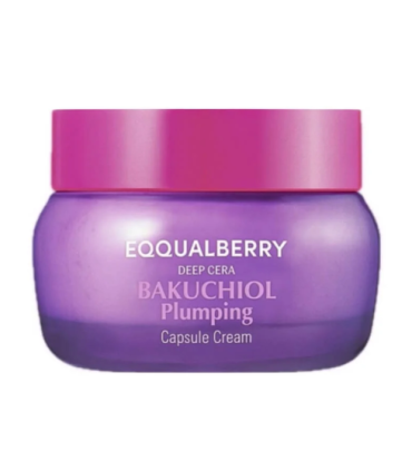 EQQUALBERRY BAKUCHIOL PLUMPING CAPSULE CREAM 50ML