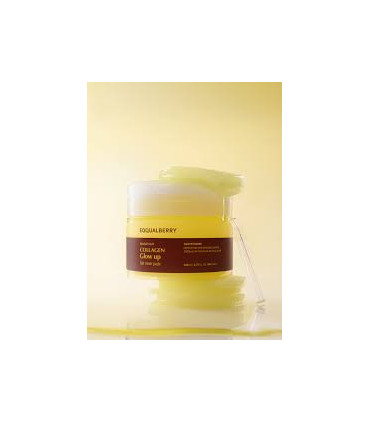 EQQUALBERRY COLLAGEN GLOW UP GEL TONER PADS 140ML 60PADS