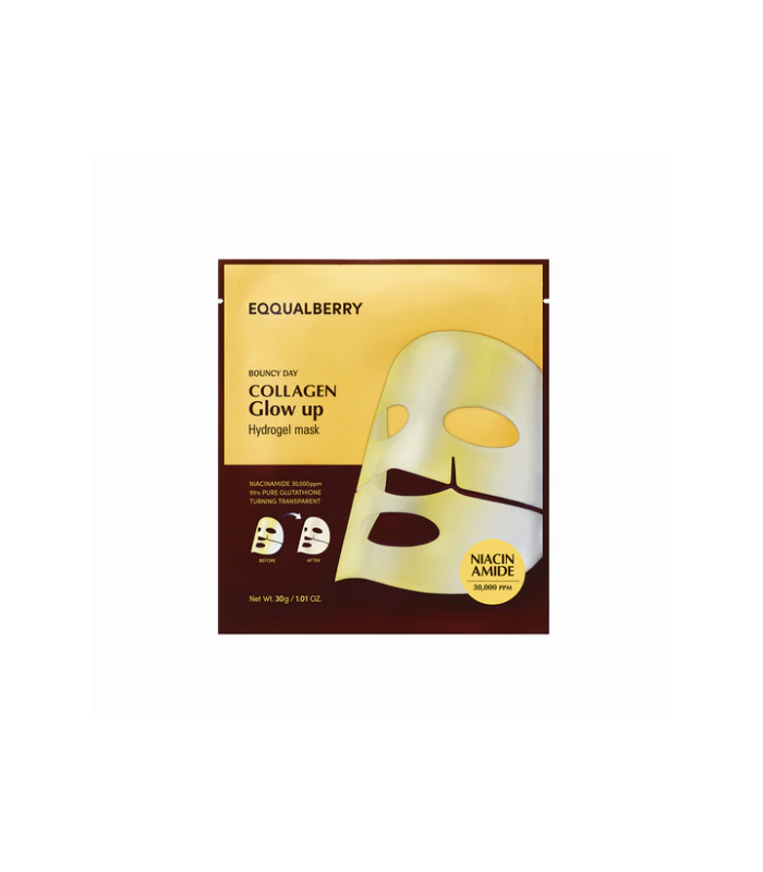 EQQUALBERRY COLLAGEN GLOW UP HYDROGEL MASK 30G