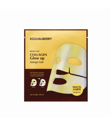 EQQUALBERRY COLLAGEN GLOW UP HYDROGEL MASK 30G