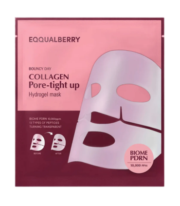 EQQUALBERRY COLLAGEN PORE-TIGHT UP HYDROGEL MASK