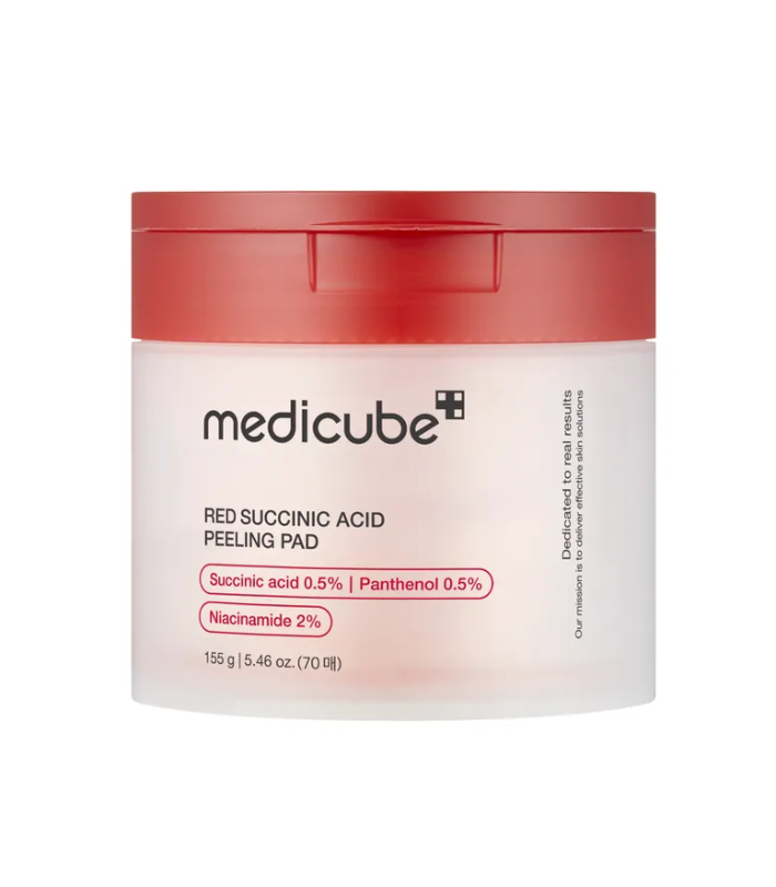 MEDICUBE RED SUCCINIC ACID PEELING PAD 70PCS