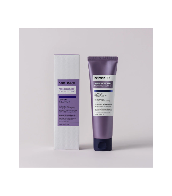 HEIMISH RX AMINO KERATIN HEAT PROTECTING LEAVE-IN TREATMENT 150ML