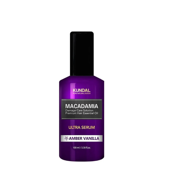KUNDAL MACADAMIA HAIR SERUM AMBER VANILLA 100ML