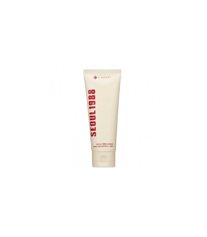KSECRET SEOUL 1988 CREAM SNAIL MUCIN 93% + RICE 100ML