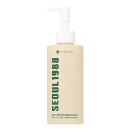 KSECRET SEOUL 1988 CLEANSING OIL PINE CICA 1% + PROBIOTICS 200ML