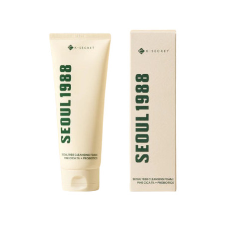 KSECRET SEOUL 1988 CLEANSING FOAM PINE CICA 1% + PROBIOTICS 150ML