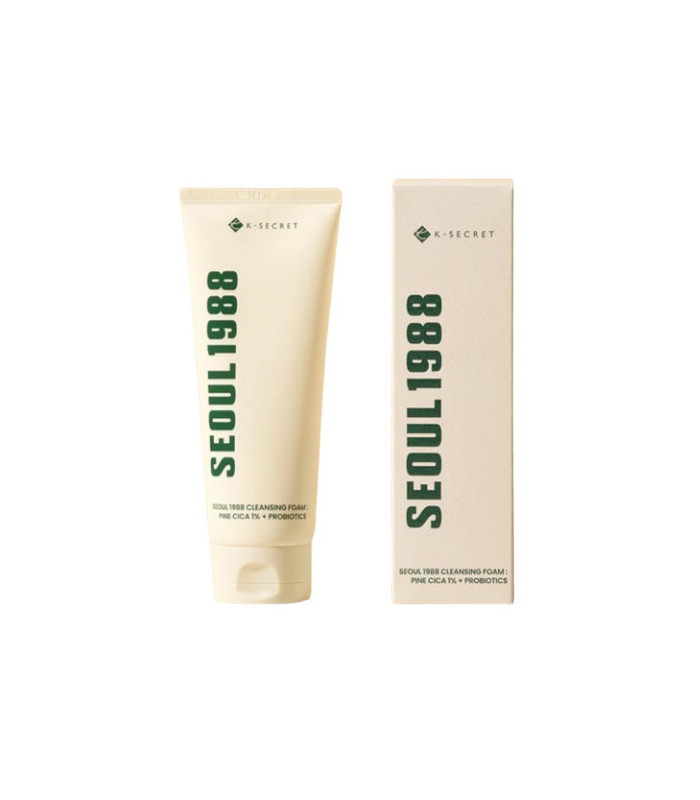 KSECRET SEOUL 1988 CLEANSING FOAM PINE CICA 1% + PROBIOTICS 150ML