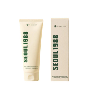 KSECRET SEOUL 1988 CLEANSING FOAM PINE CICA 1% + PROBIOTICS 150ML