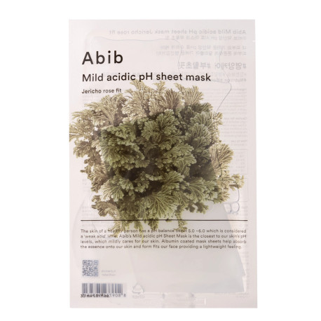 ABIB MILD ACIDIC PH SHEET MASK JERICHO ROSE FIT 30ML