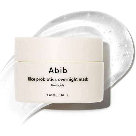 ABIB RICE PROBIOTICS OVERNIGHT MASK BARRIER JELLY 80ML
