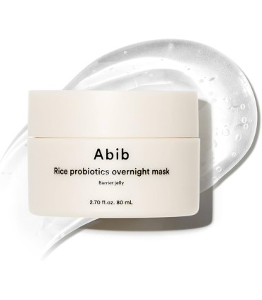 ABIB RICE PROBIOTICS OVERNIGHT MASK BARRIER JELLY 80ML