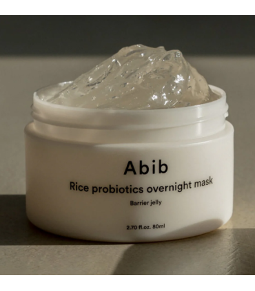 ABIB RICE PROBIOTICS OVERNIGHT MASK BARRIER JELLY 80ML
