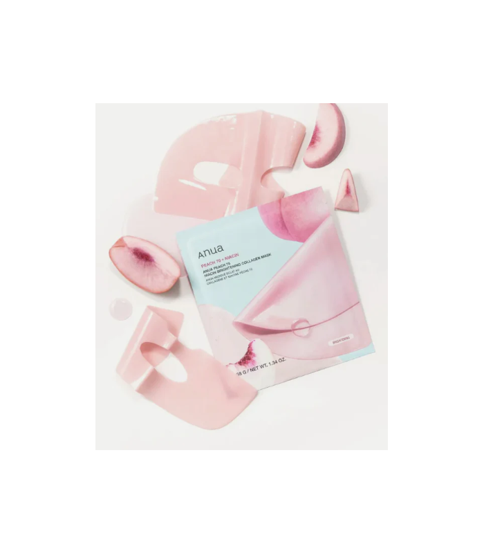 ANUA PEACH 70 NIACIN BRIGHTENING COLLAGEN MASK 38G