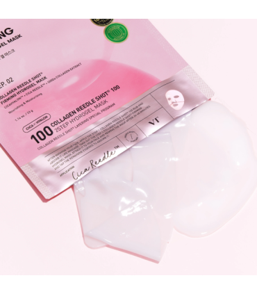 VT COSMETICS COLLAGEN REEDLE SHOT 100 2 STEP MASK 1.5G + 33G