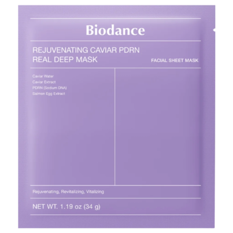 BIODANCE  REJUVENATING CAVIAR PDRN REAL DEEP MASK 34G