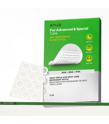 ANUA TRIPLE ACID SPOT CARE MICRODART PATCH 12PCS