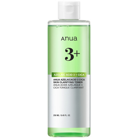 ANUA AZELAIC ACID 3 CICA SKIN CLARIFYING TONER 250ML