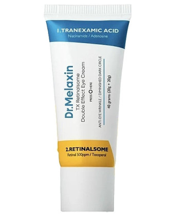 DR MELAXIN TEXAS RETINAL COTTON DOUBLE EFFECT EYE CREAM 40G