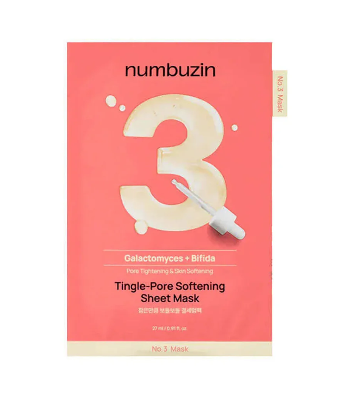 NUMBUZIN NO 3 TINGLE PORE SOFTENING SHEET MASK 27ML