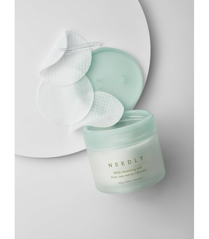NEEDLY MILD CLEANSING PAD MAKEUP REMOVER 60PCS