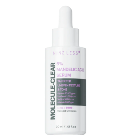 NINELESS MOLECULE CLEAR 5% MANDELIC ACID SERUM 30ML