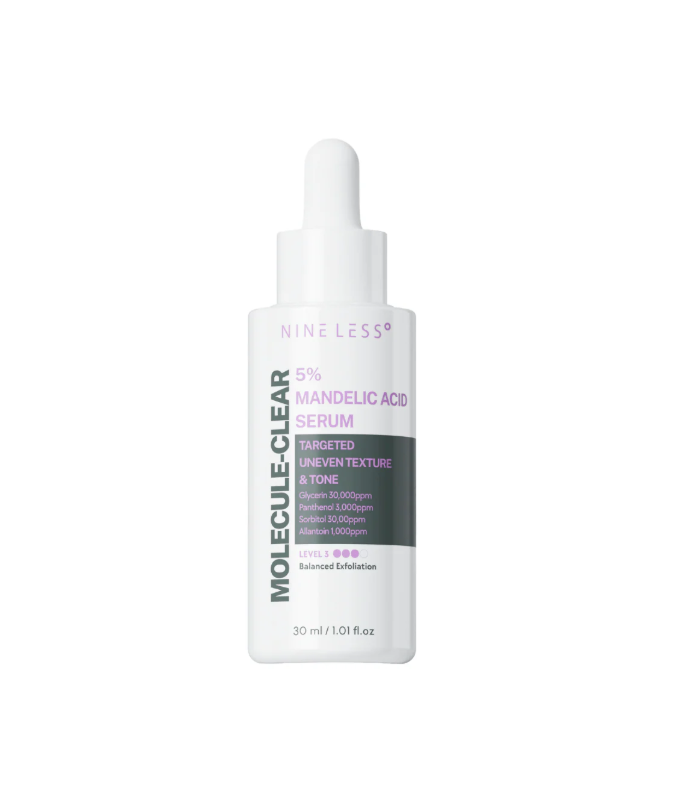 NINELESS MOLECULE CLEAR 5% MANDELIC ACID SERUM 30ML
