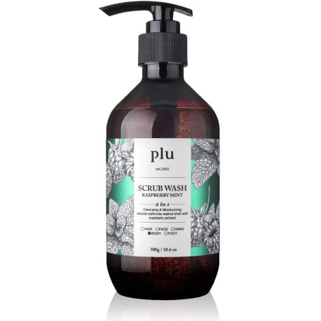 PLU SCRUB WASH RASPBERRY MINT 500G