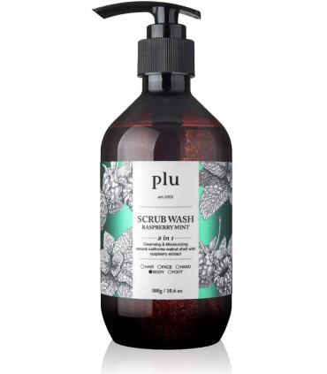 PLU SCRUB WASH RASPBERRY MINT 500G