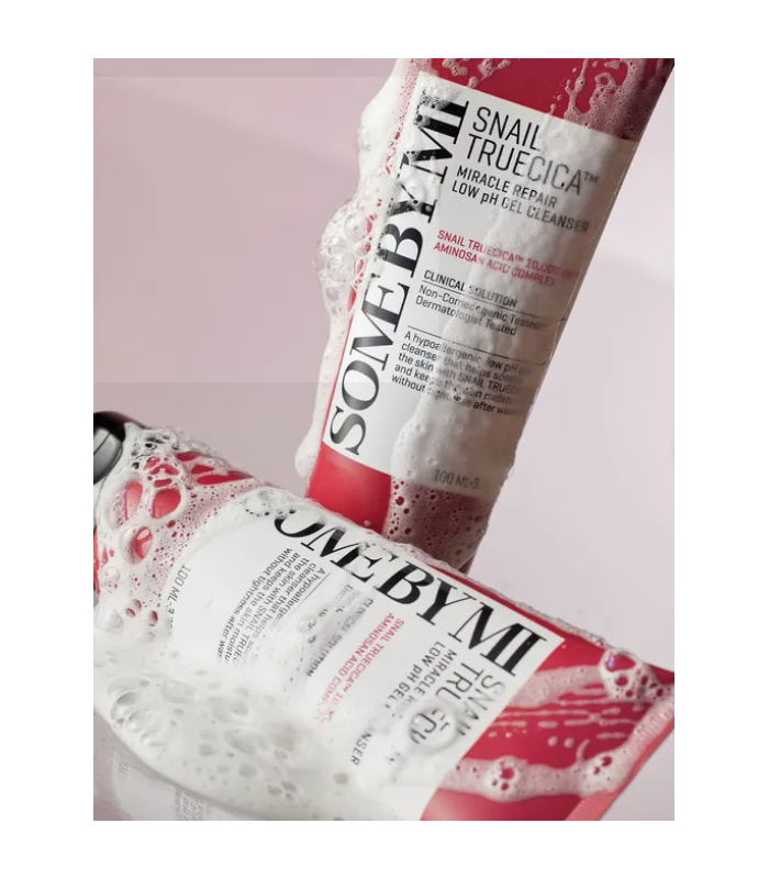 SOME BY MI SNAIL TRUECICA MIRACLE REPAIR LOW PH GEL CLEANSER 100ML