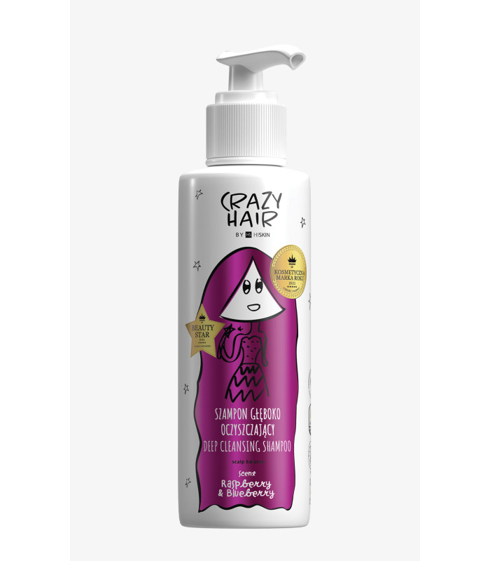 HISKIN GENTLY CLEANSING SHAMPOO SCALP BALANCE RASPBERRY & BLUEBERRY 300ML