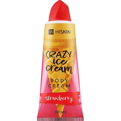 HISKIN BODY CREAM STRAWBERRY 200ML