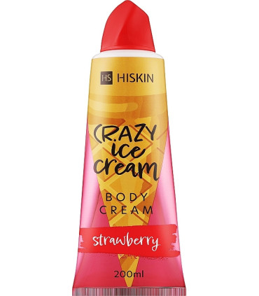 HISKIN BODY CREAM STRAWBERRY 200ML