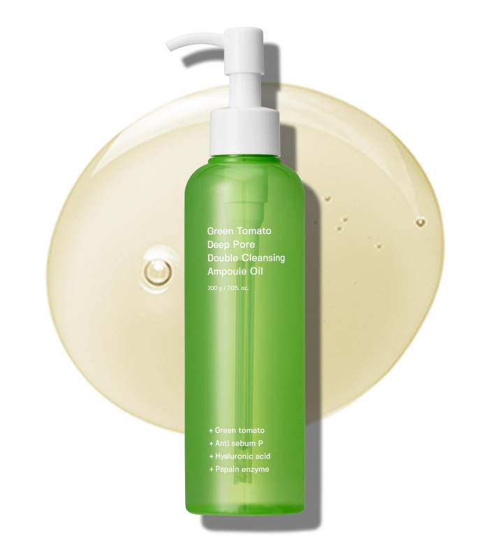 SUNGBOON EDITOR GREEN TOMATO DEEP PORE DOUBLE CLEANSING AMPOULE OIL 200G