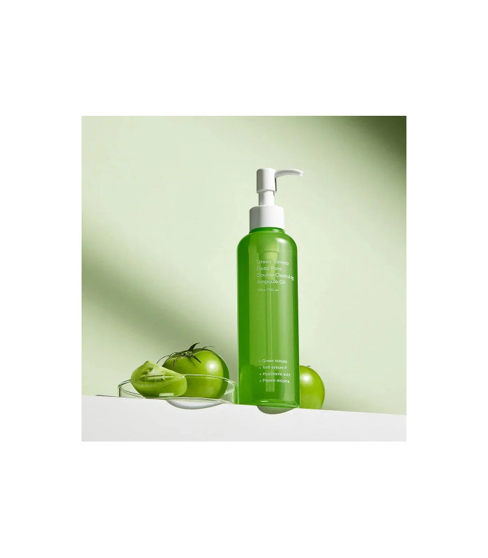 SUNGBOON EDITOR GREEN TOMATO DEEP PORE DOUBLE CLEANSING AMPOULE OIL 200G