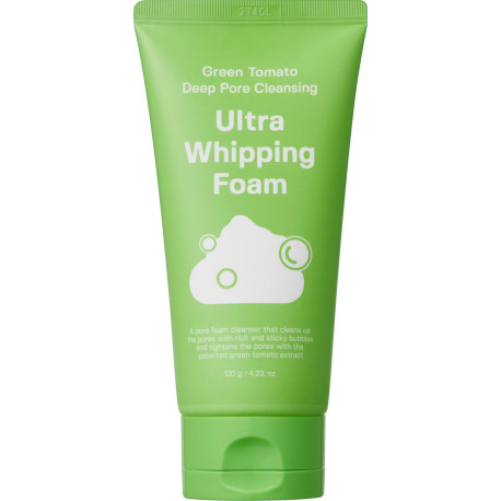 SUNGBOON EDITOR GREEN TOMATO DEEP PORE CLEANSING ULTRA WHIPPING FOAM 120G