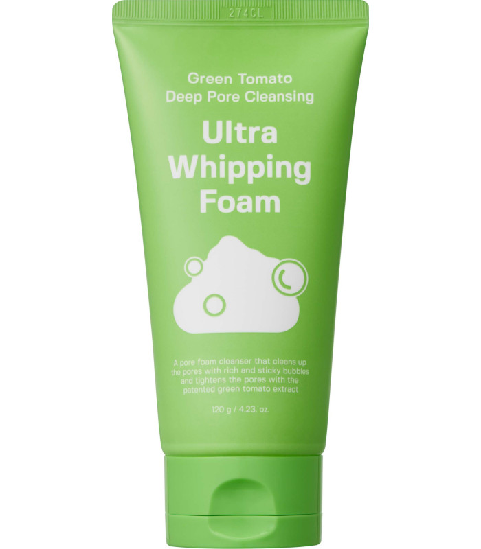 SUNGBOON EDITOR GREEN TOMATO DEEP PORE CLEANSING ULTRA WHIPPING FOAM 120G